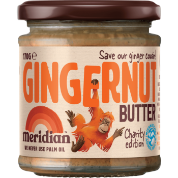 Gingernut butter - Arašídový krém se zázvorem 170g DMT 30.6.2023