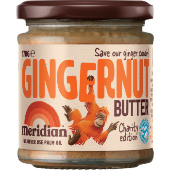 Gingernut butter - Arašídový krém se zázvorem 170g